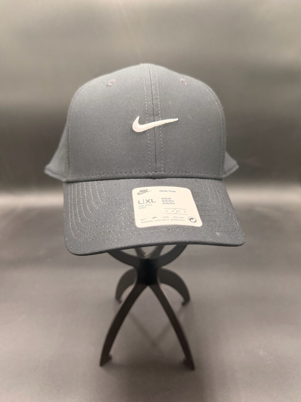 Nike Black Adjustable Swoosh Cap
